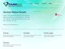 Tablet Screenshot of famedicips.com
